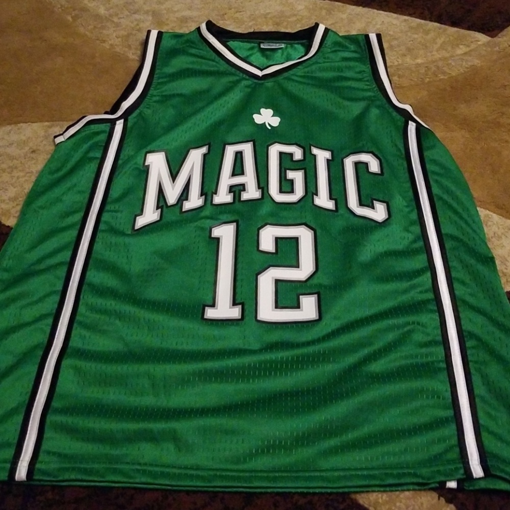 Orlando Magic Howard NBA Jersey rare celtic colors